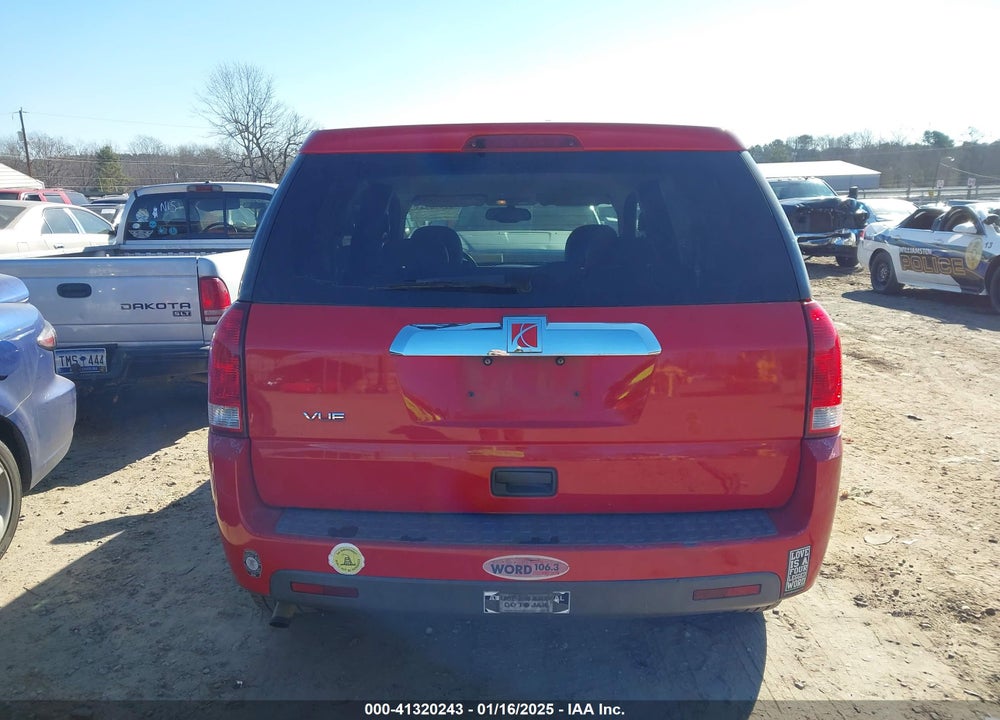 2006 SATURN VUE 4 CYL VIN: 5GZCZ33D46S851216