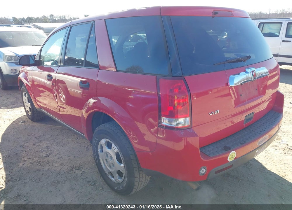 2006 SATURN VUE 4 CYL VIN: 5GZCZ33D46S851216