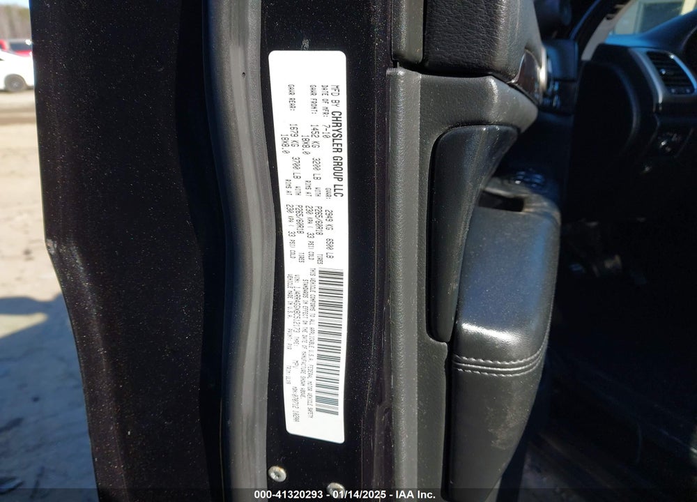 2011 JEEP GRAND CHEROKEE LAREDO VIN: 1J4RR4GGXBC512173