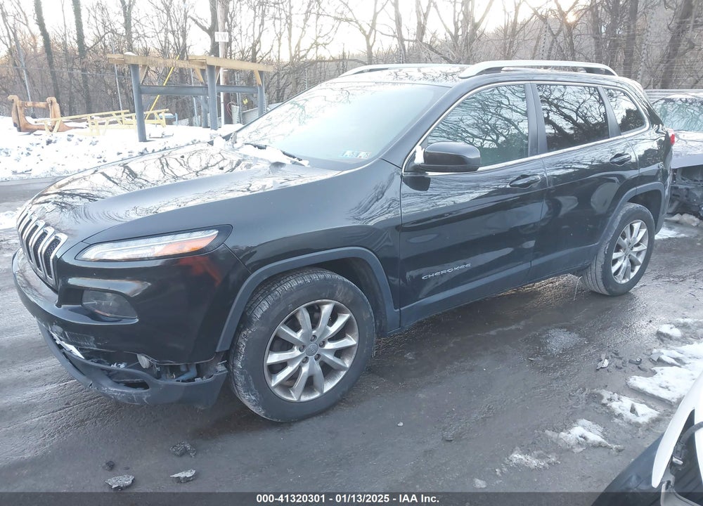 2016 JEEP CHEROKEE LIMITED VIN: 1C4PJMDB6GW334250