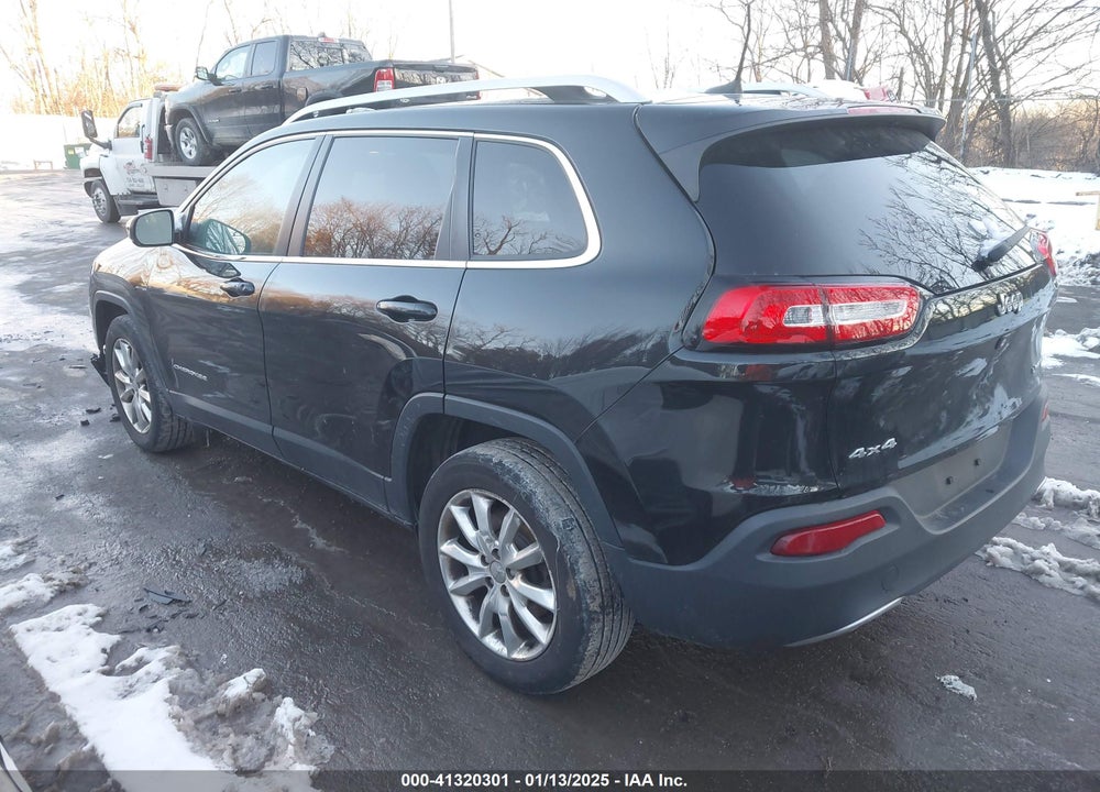 2016 JEEP CHEROKEE LIMITED VIN: 1C4PJMDB6GW334250