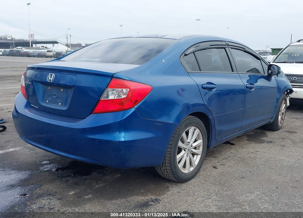 2012 HONDA CIVIC VIN: 2HGFB2F84CH544659