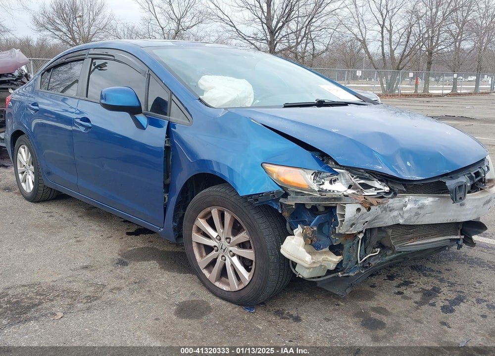 2012 HONDA CIVIC VIN: 2HGFB2F84CH544659