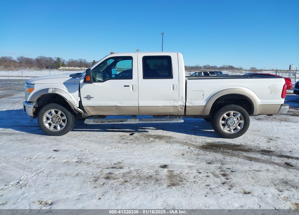 2012 FORD F-350 LARIAT VIN: 1FT8W3BT9CEB57186