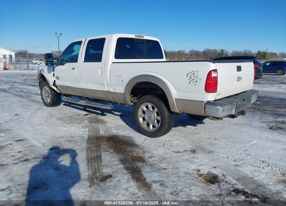 2012 FORD F-350 LARIAT VIN: 1FT8W3BT9CEB57186