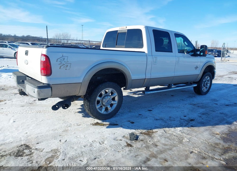 2012 FORD F-350 LARIAT VIN: 1FT8W3BT9CEB57186