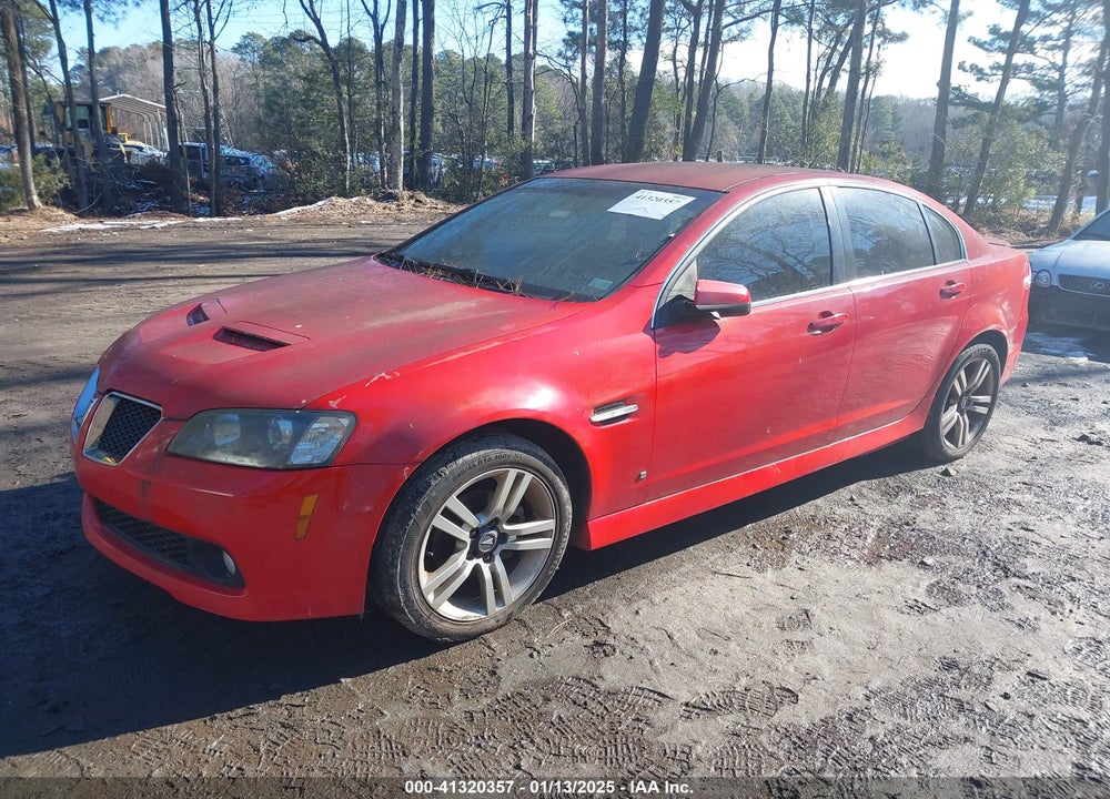2009 PONTIAC G8 VIN: 6G2ER57709L154609