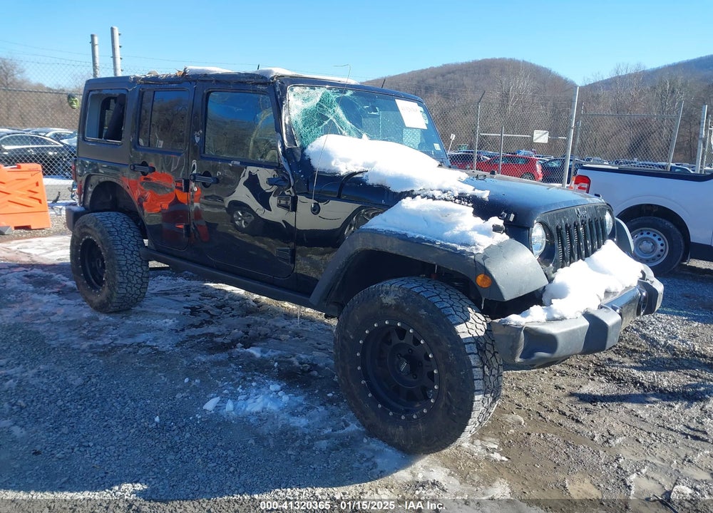 2016 JEEP WRANGLER UNLIMITED WILLYS WHEELER VIN: 1C4HJWDG0GL273281