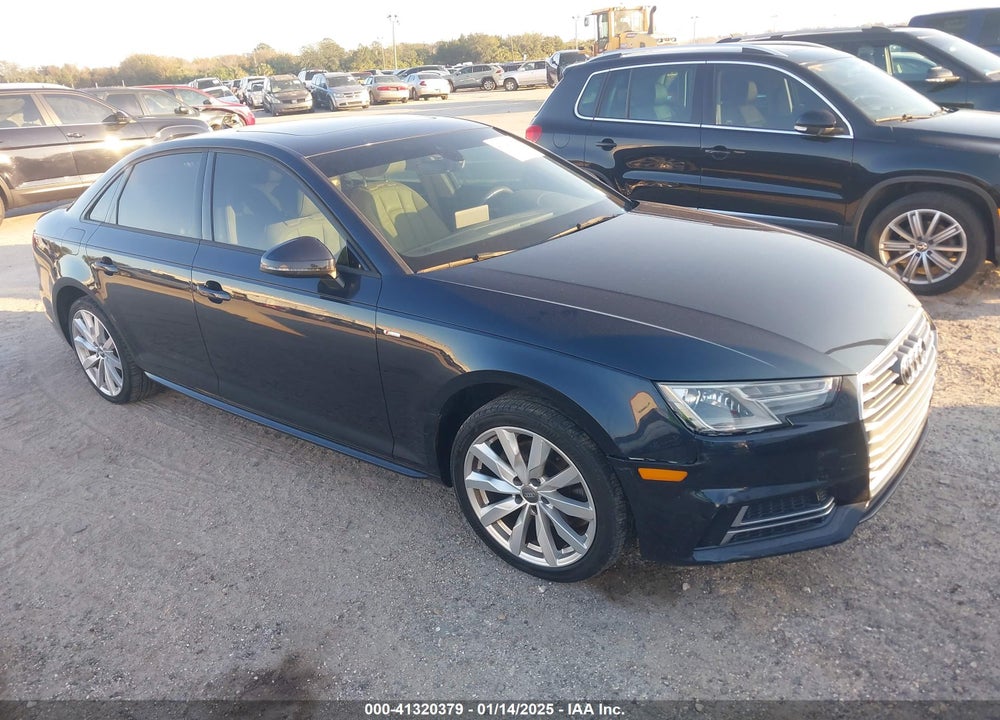 2018 AUDI A4 2.0T TECH ULTRA PREMIUM/2.0T ULTRA PREMIUM VIN: WAUKMAF43JA075667