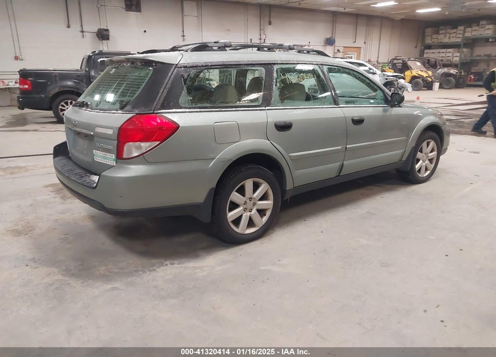 2009 SUBARU OUTBACK 2.5I VIN: 4S4BP61C597337036