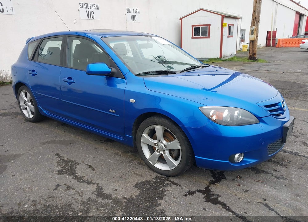 2005 MAZDA 3 S VIN: JM1BK343951218898
