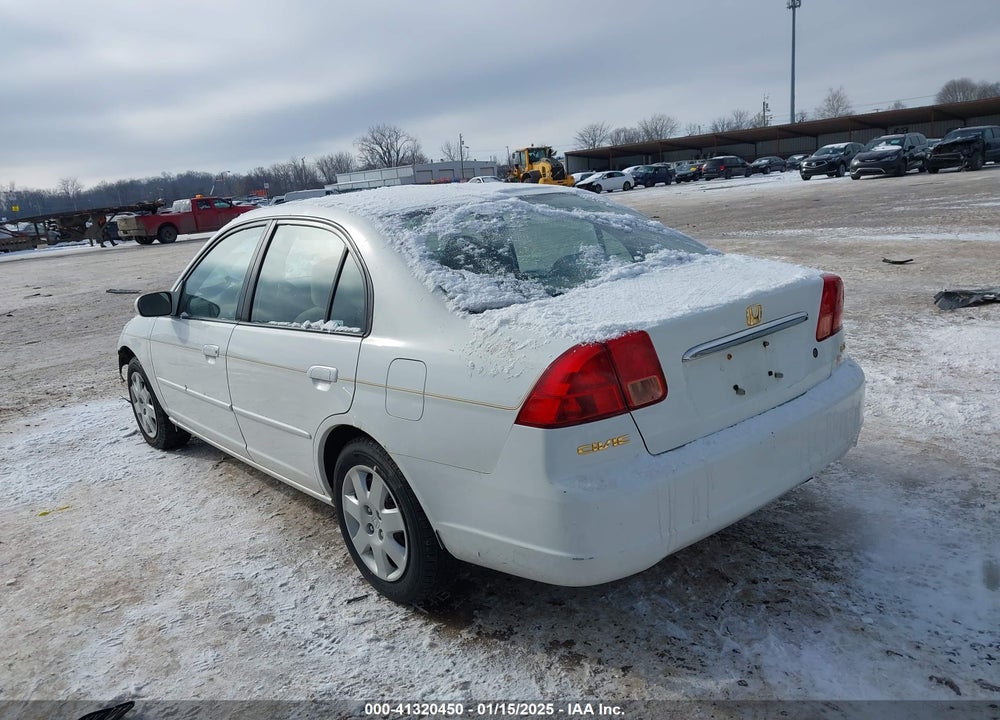 2002 HONDA CIVIC EX VIN: 1HGES26772L011497