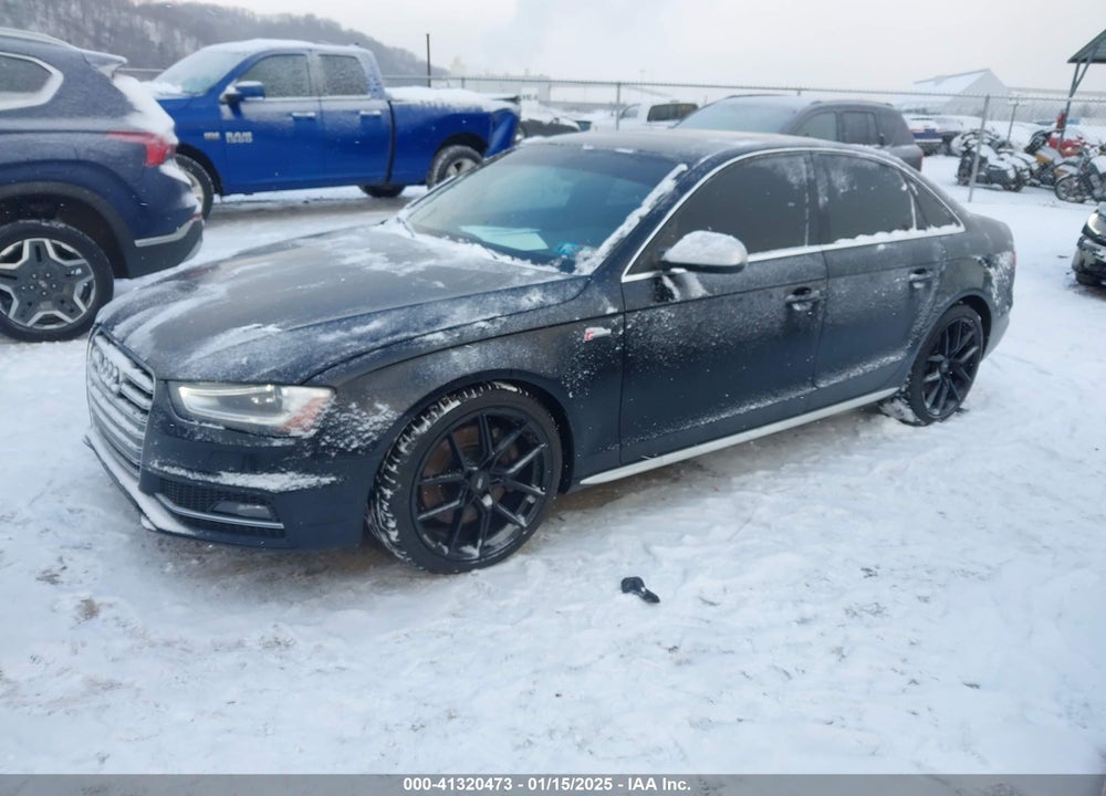 2014 AUDI S4 VIN: WAUKGAFL8EA063325