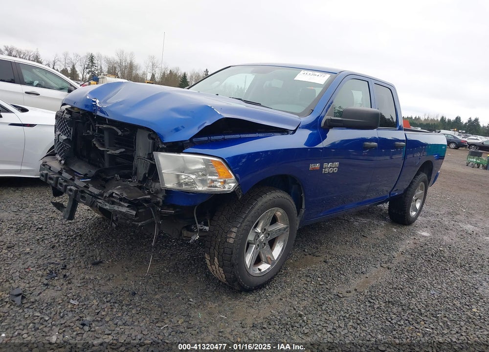 2017 RAM 1500 EXPRESS 4X4 6'4 BOX VIN: 1C6RR7FT3HS530672