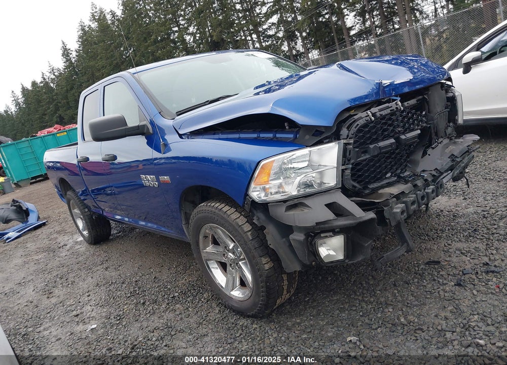 2017 RAM 1500 EXPRESS 4X4 6'4 BOX VIN: 1C6RR7FT3HS530672