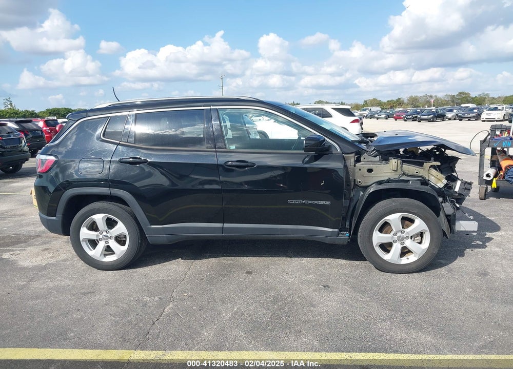 2019 JEEP COMPASS LATITUDE FWD VIN: 3C4NJCBB7KT699314
