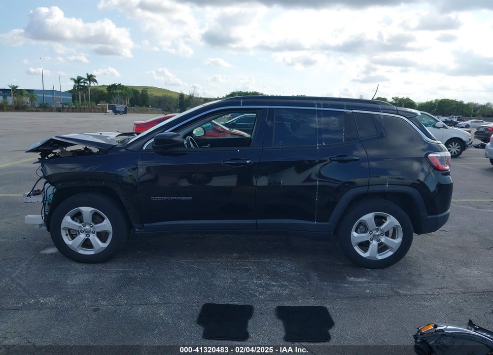 2019 JEEP COMPASS LATITUDE FWD VIN: 3C4NJCBB7KT699314