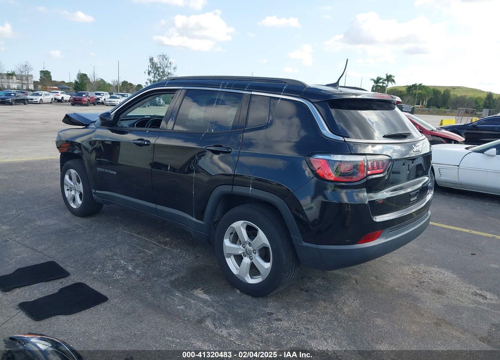 2019 JEEP COMPASS LATITUDE FWD VIN: 3C4NJCBB7KT699314