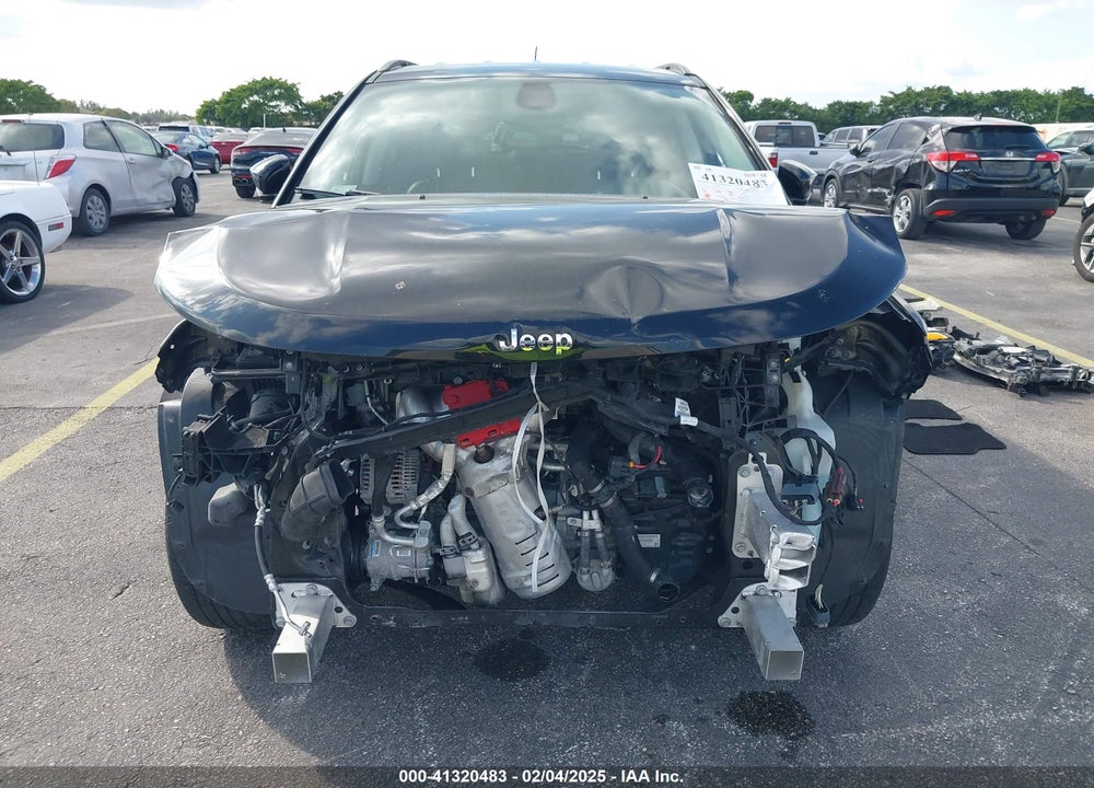 2019 JEEP COMPASS LATITUDE FWD VIN: 3C4NJCBB7KT699314