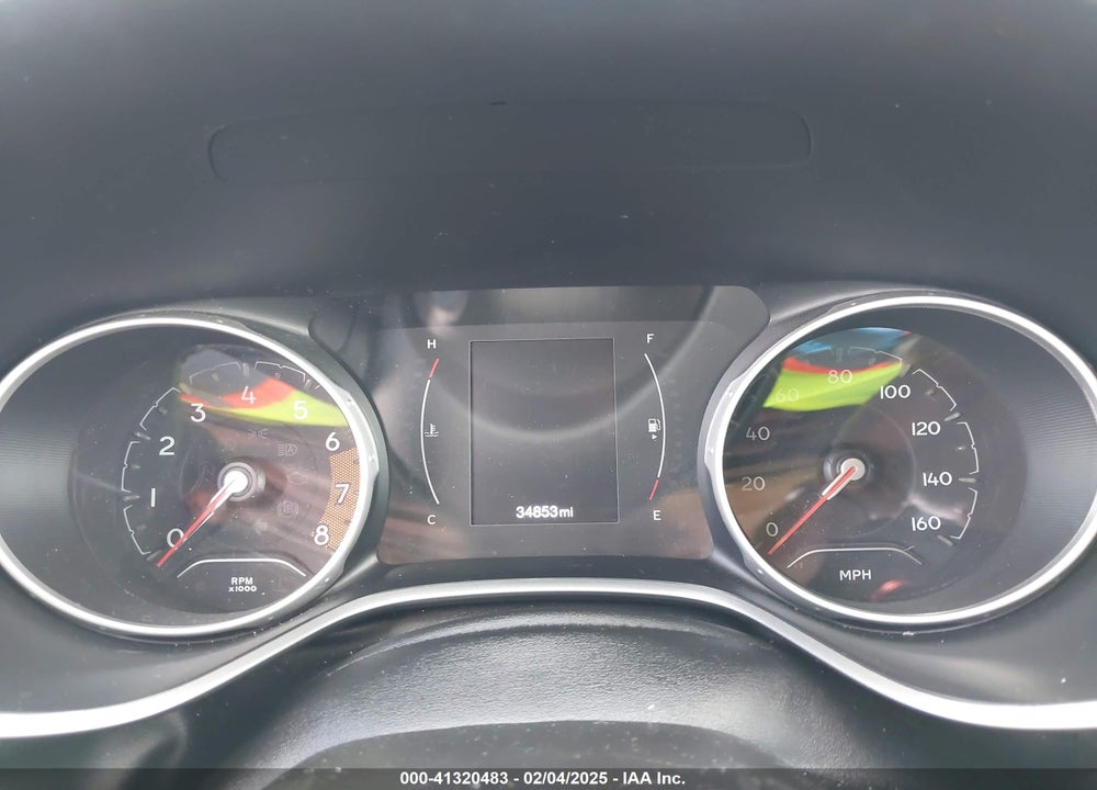 2019 JEEP COMPASS LATITUDE FWD VIN: 3C4NJCBB7KT699314