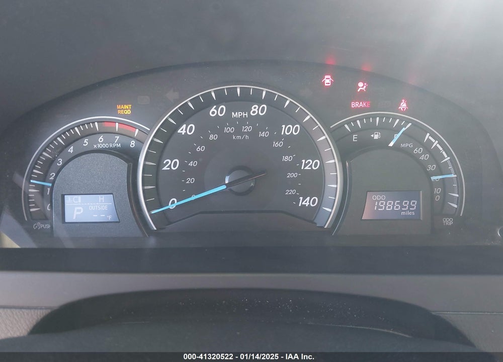 2012 TOYOTA CAMRY VIN: 4T1BF1FK4CU547559