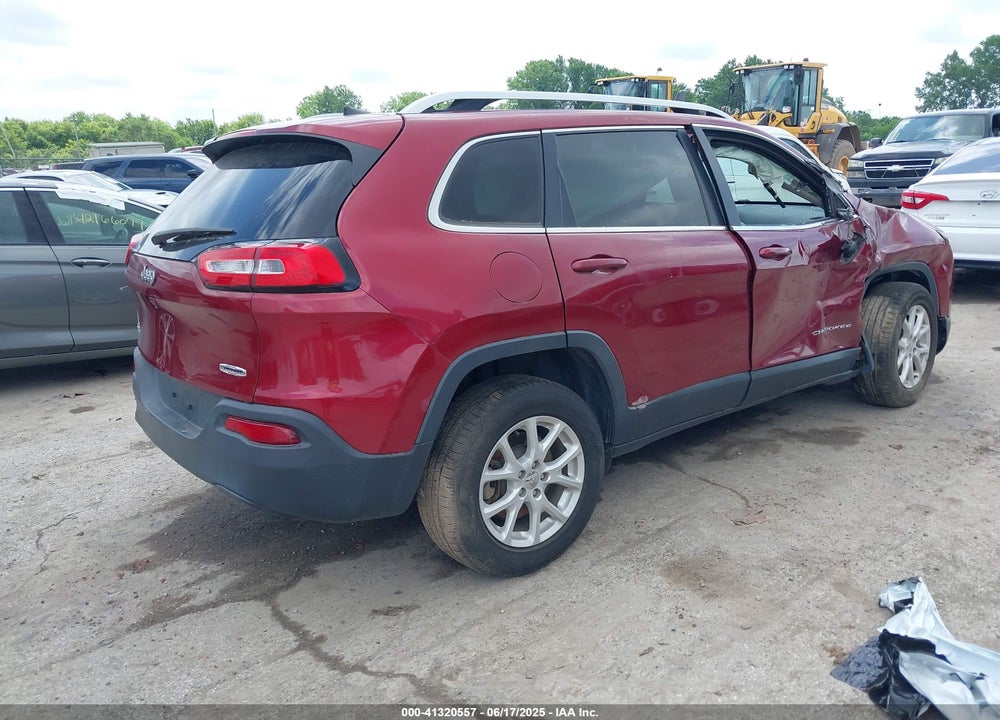 2016 JEEP CHEROKEE VIN: 1C4PJMCB4GW267634