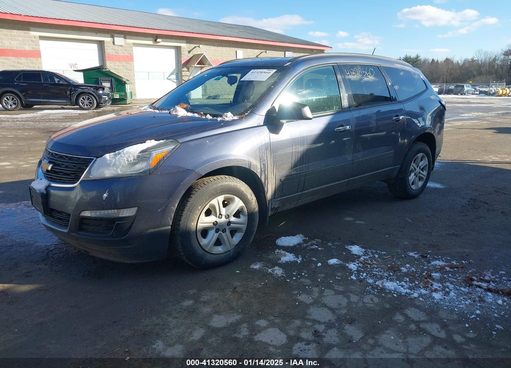 2014 CHEVROLET TRAVERSE LS VIN: 1GNKVFKDXEJ180948