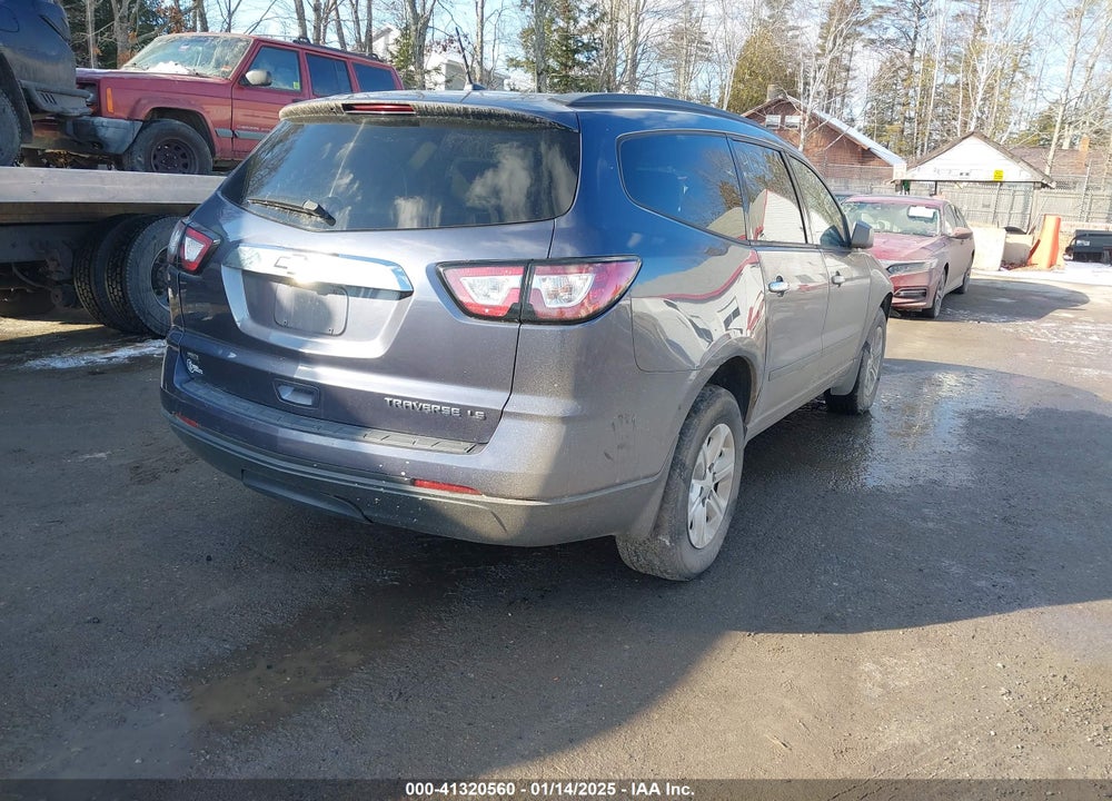 2014 CHEVROLET TRAVERSE LS VIN: 1GNKVFKDXEJ180948