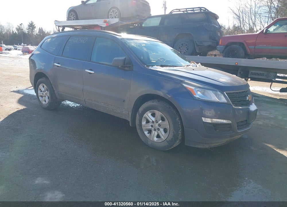2014 CHEVROLET TRAVERSE LS VIN: 1GNKVFKDXEJ180948