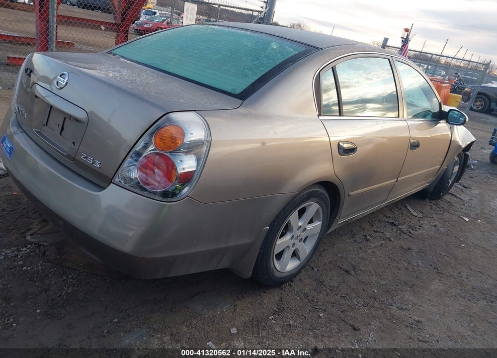 2004 NISSAN ALTIMA VIN: 1N4AL11D44C168527