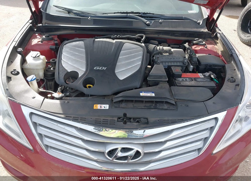 2013 HYUNDAI AZERA VIN: KMHFG4JG2DA299267