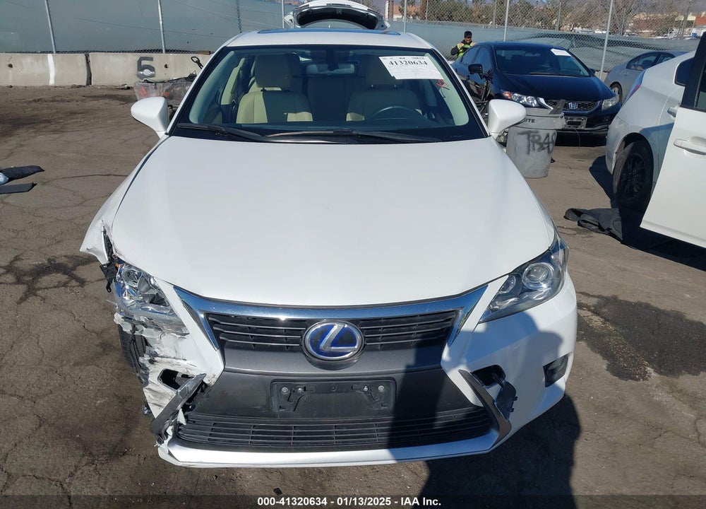 2014 LEXUS CT 200H VIN: JTHKD5BH4E2176816