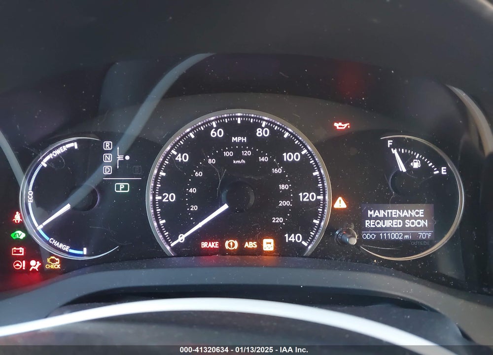 2014 LEXUS CT 200H VIN: JTHKD5BH4E2176816