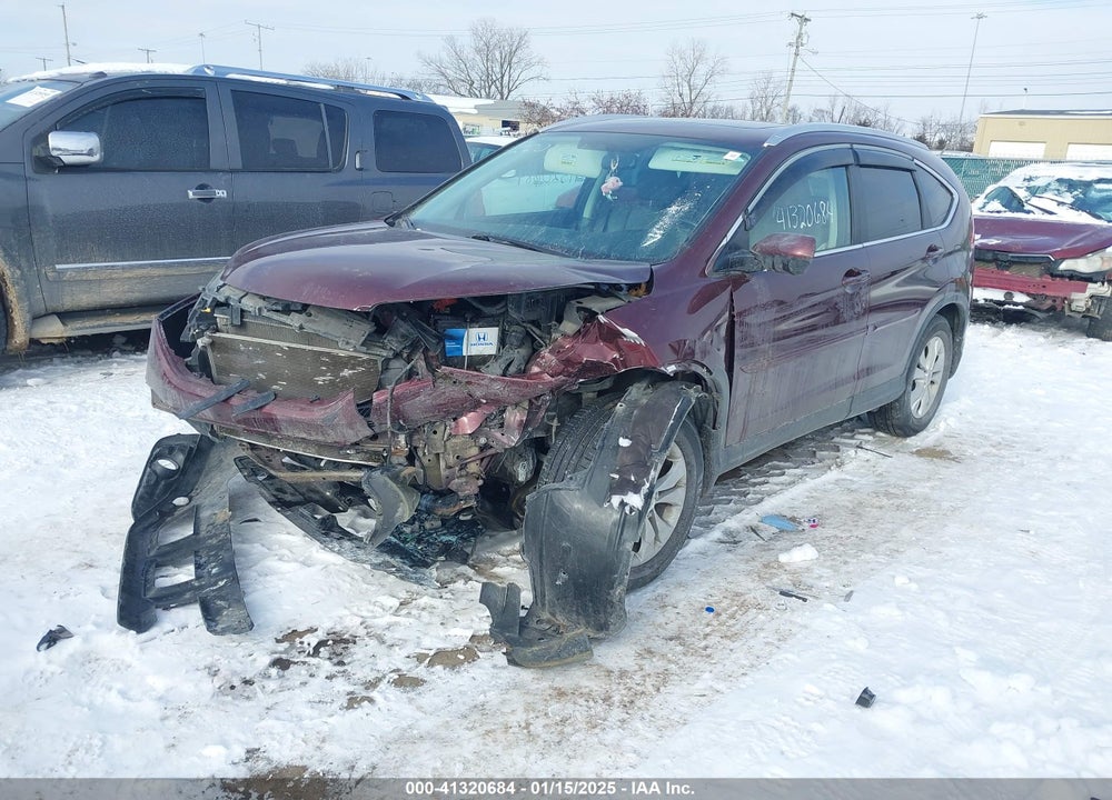 2013 HONDA CR-V EX-L VIN: 5J6RM4H72DL065287
