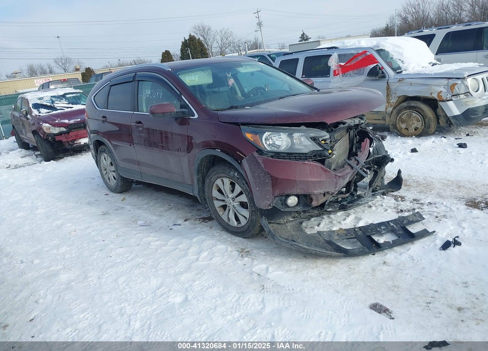 2013 HONDA CR-V EX-L VIN: 5J6RM4H72DL065287