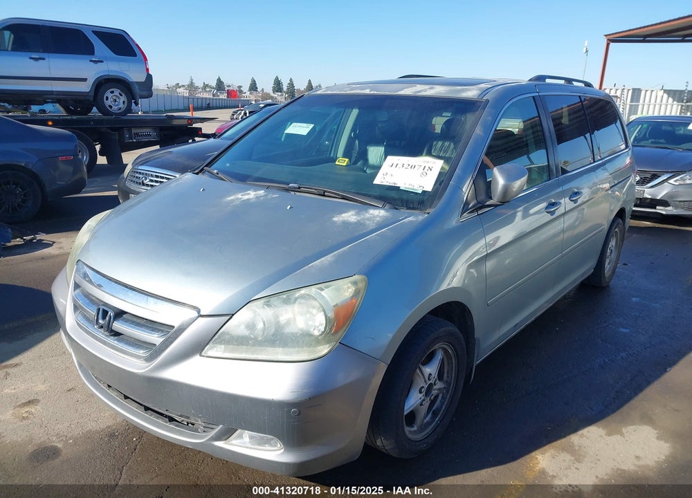 2005 HONDA ODYSSEY TOURING VIN: 5FNRL38895B105154
