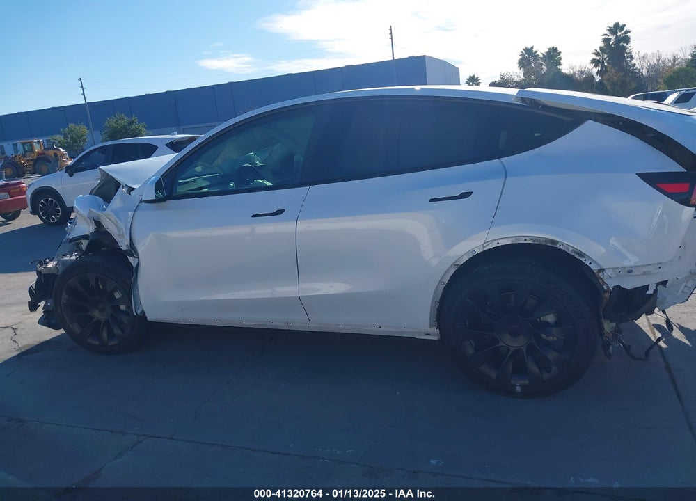 2020 TESLA MODEL Y LONG RANGE DUAL MOTOR ALL-WHEEL DRIVE VIN: 5YJYGDEE1LF058392