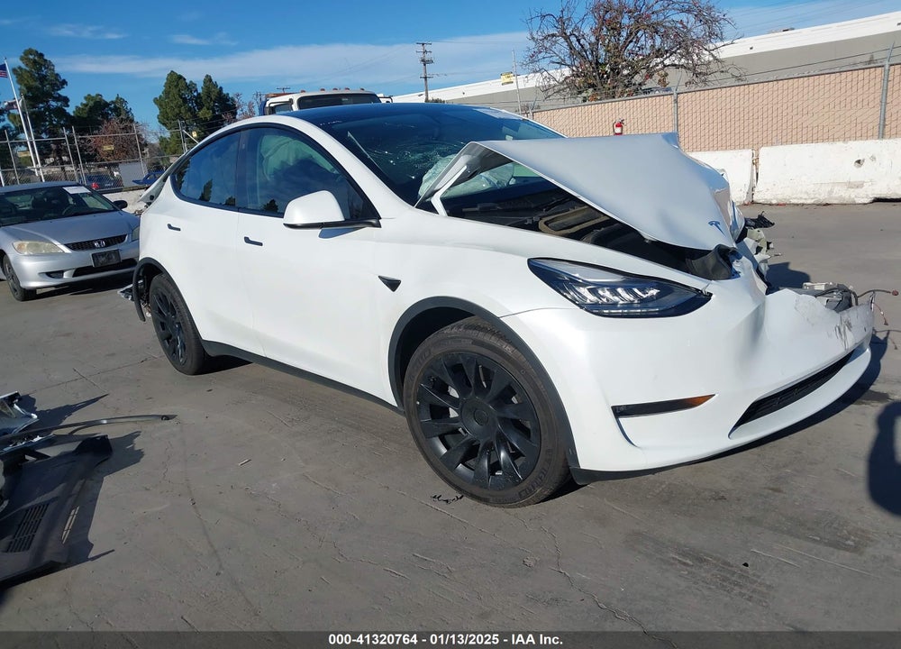 2020 TESLA MODEL Y LONG RANGE DUAL MOTOR ALL-WHEEL DRIVE VIN: 5YJYGDEE1LF058392