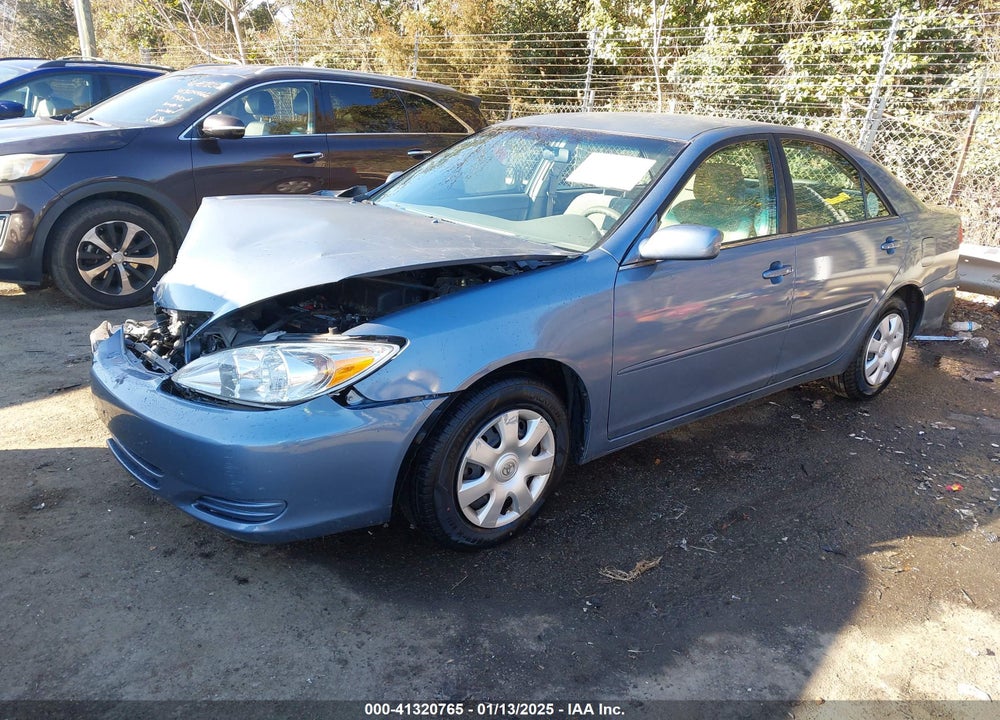2004 TOYOTA CAMRY LE VIN: 4T1BE32K74U826493