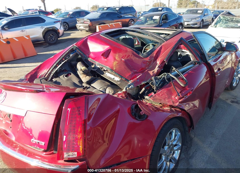 2009 CADILLAC CTS STANDARD VIN: 1G6DV57V390122238