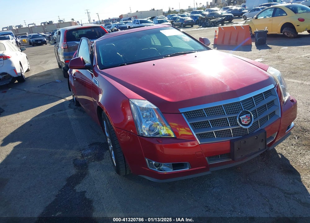 2009 CADILLAC CTS STANDARD VIN: 1G6DV57V390122238