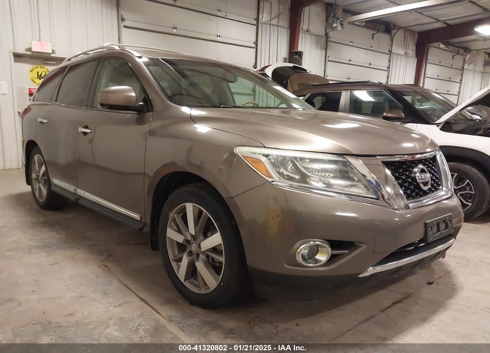 2014 NISSAN PATHFINDER PLATINUM VIN: 5N1AR2MM1EC728835