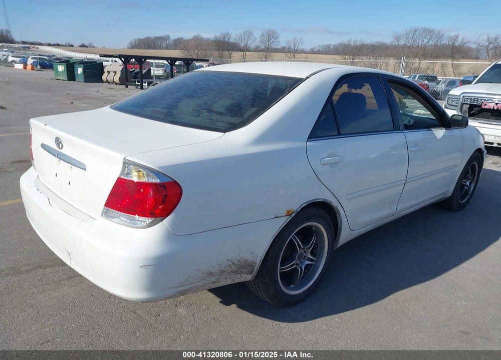 2005 TOYOTA CAMRY LE VIN: 4T1BE32K95U609058