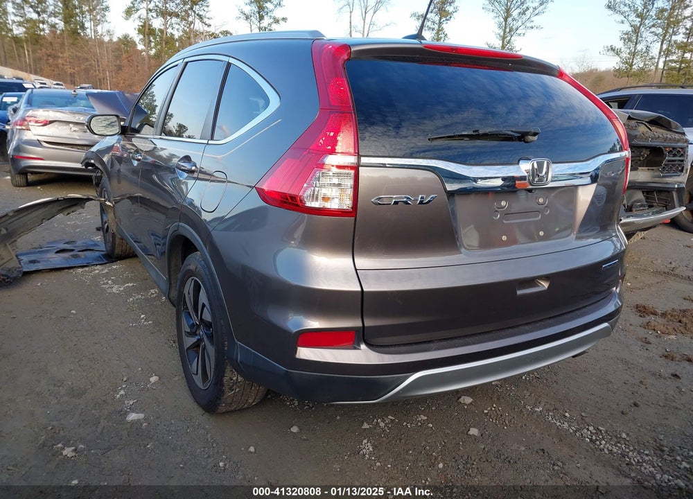 2015 HONDA CR-V TOURING VIN: 5J6RM3H92FL021076