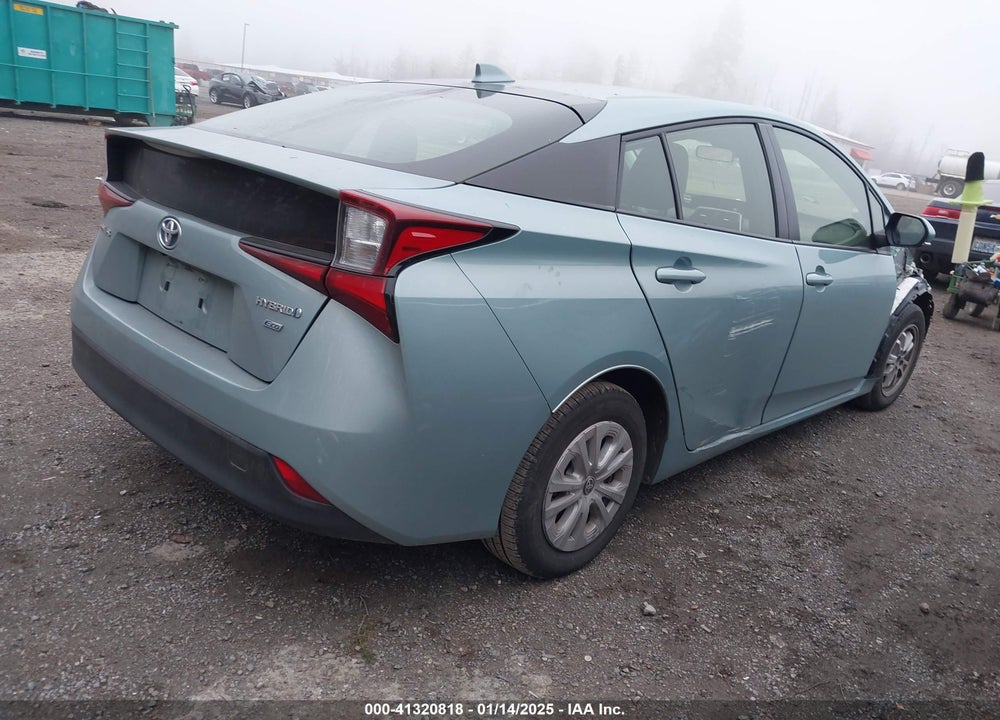 2022 TOYOTA PRIUS VIN: JTDKAMFU5N3162705