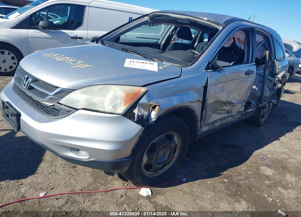 2010 HONDA CR-V LX VIN: 5J6RE4H39AL048895