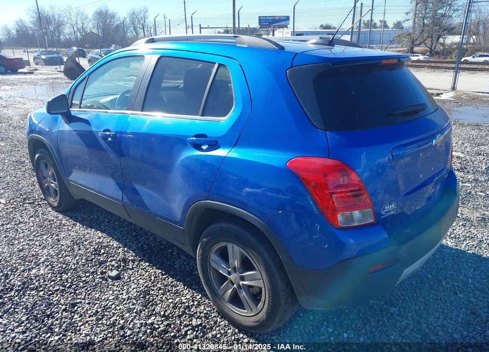 2016 CHEVROLET TRAX LT VIN: KL7CJPSB3GB693482