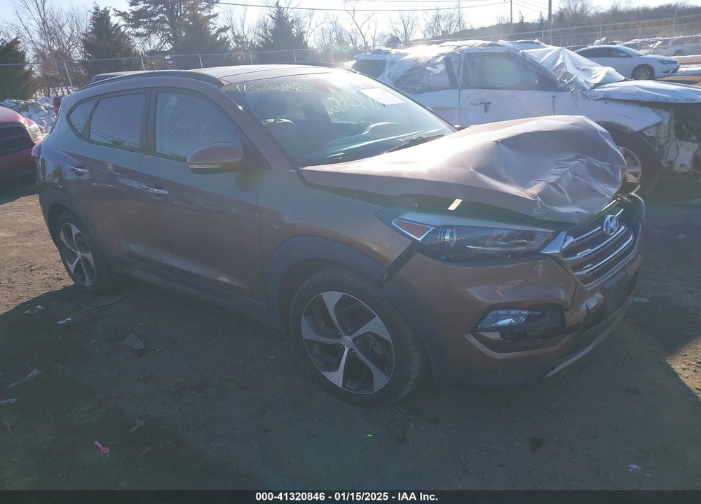 2016 HYUNDAI TUCSON LIMITED VIN: KM8J3CA2XGU097901