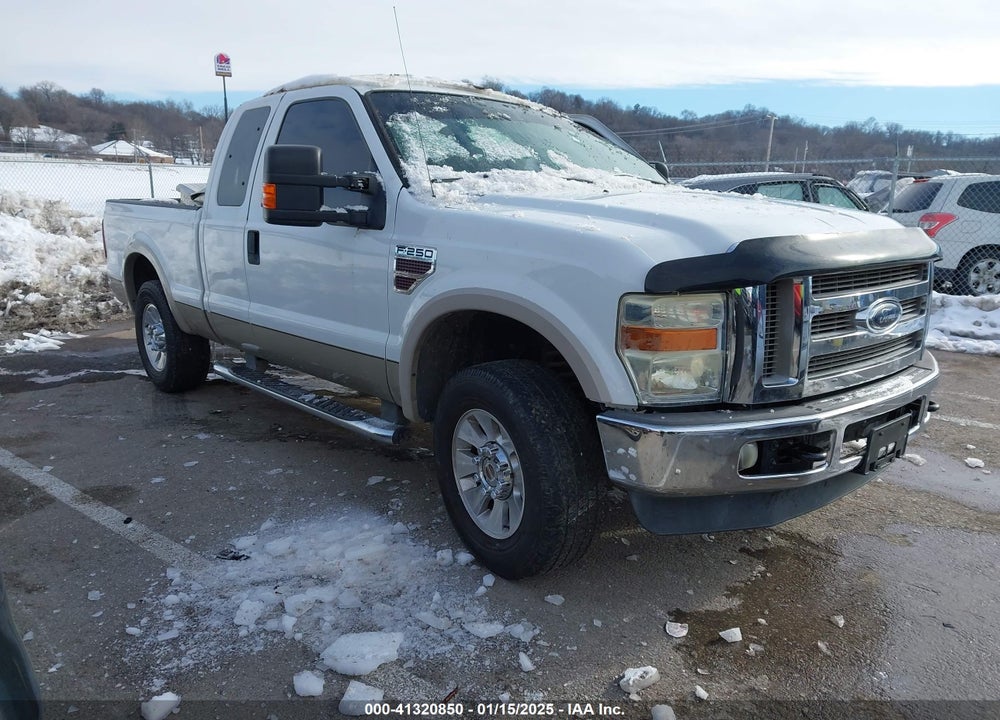2008 FORD F-250 LARIAT VIN: 1FTSX21R18EC27449