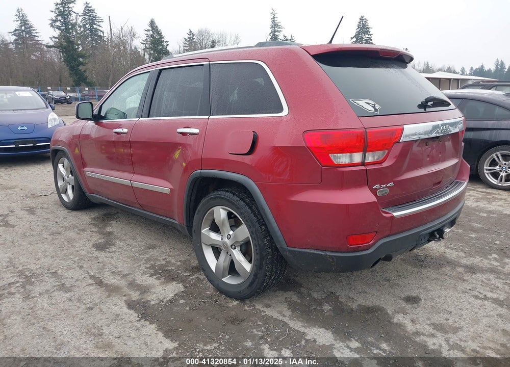 2012 JEEP GRAND CHEROKEE OVERLAND VIN: 1C4RJFCT9CC179946